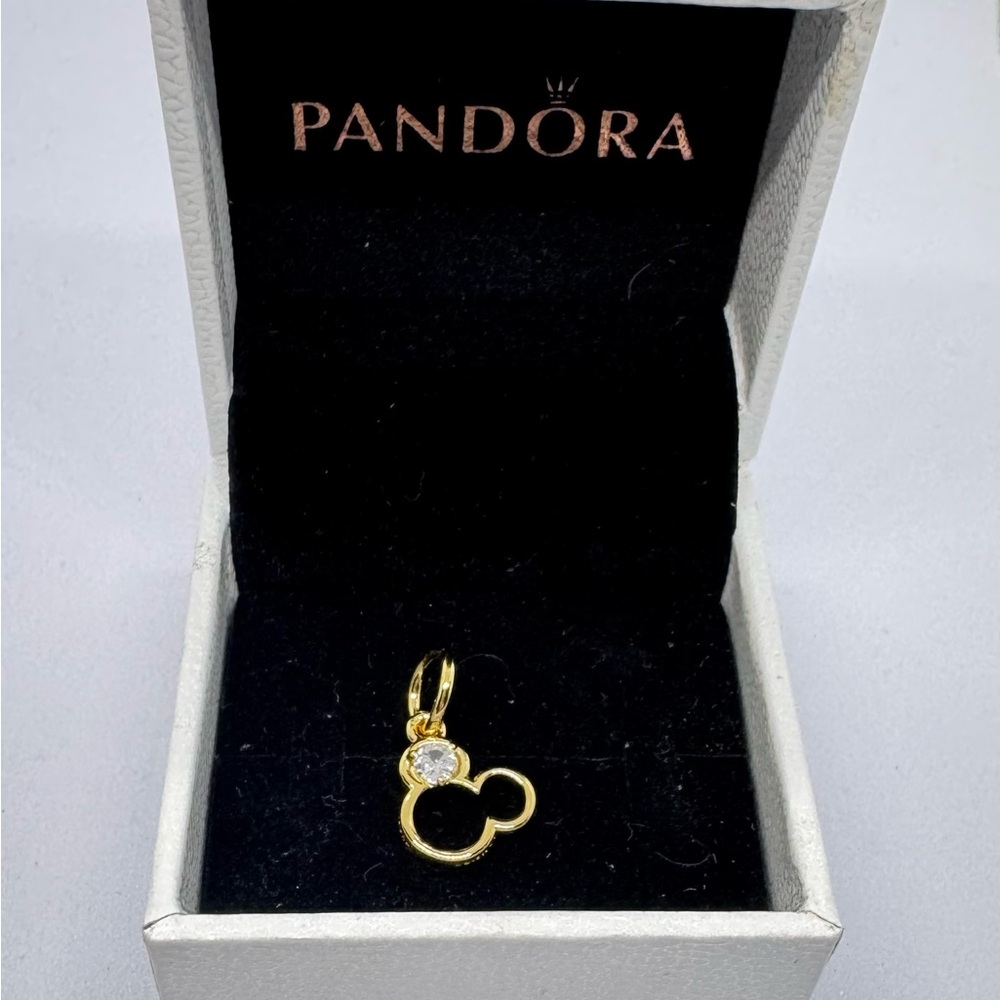 Pandora gold plated Disney Mikey Mouse